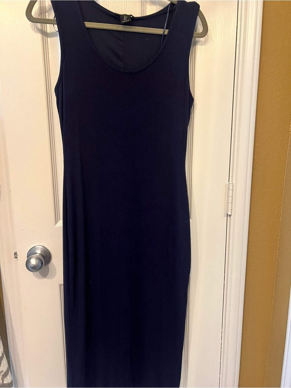Rachel Zoe Sleeveless Navy Blue Maxi Dress, Size Small